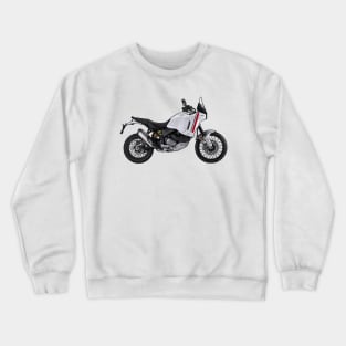 DesertX Bike Side View Illustration Crewneck Sweatshirt